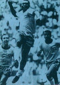 Tostao, Pel�, Jairzinho. Copa del Mundo 1970