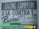 Banfield y Racing en 1951