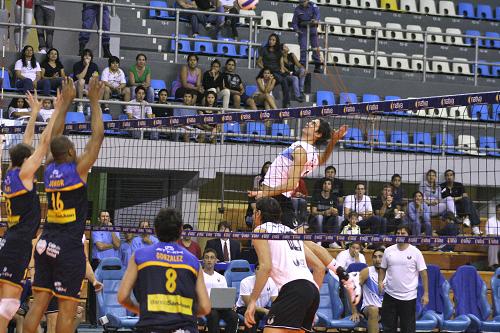 Saltos en el voleibol