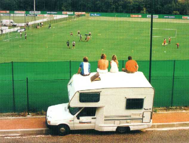 Hinchas argentinos