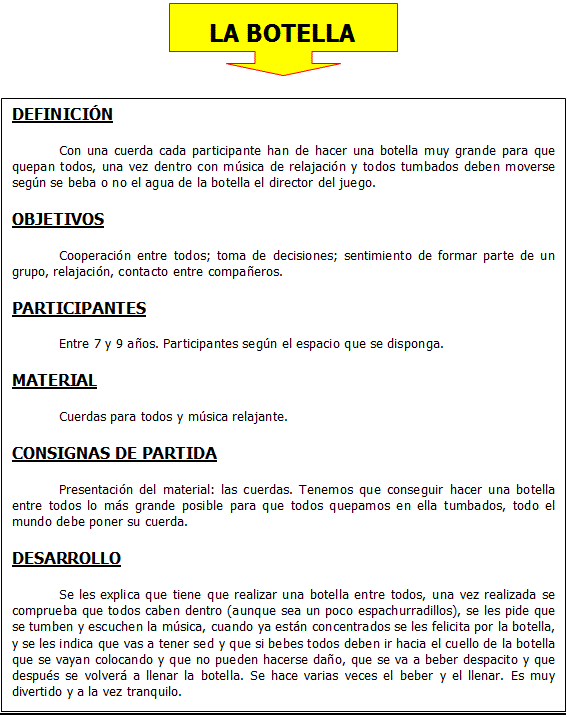 repetición naranja Tranquilidad Los juegos cooperativos: hacia nuevas perspectivas de intervención