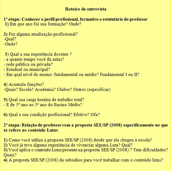 Roteiro de Atividades de Educação Física 1º ao 5º ano – Profº