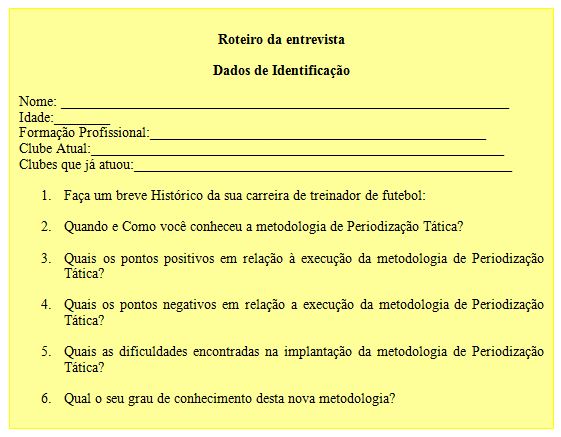 pergunta sobre futebol