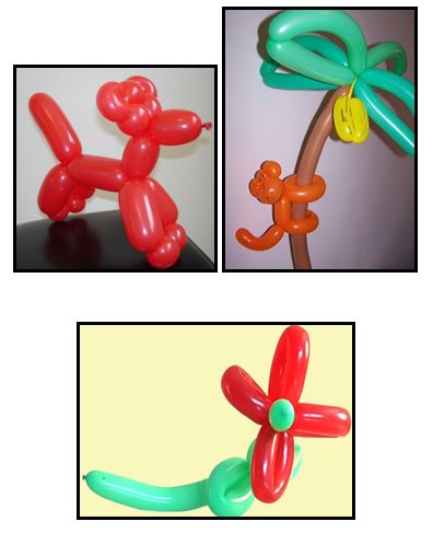 Globoflexia o Figuras con Globos