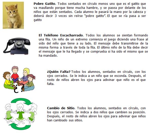 Juegos y actividades de Educación Física para niños de 8 años