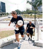 Jos Pekerman y Gerardo Salorio