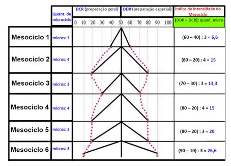 Figura 4. Esquema clássico de um sino estrutural com todos os componentes da carga de treino (adaptado de Forteza, 2004b)