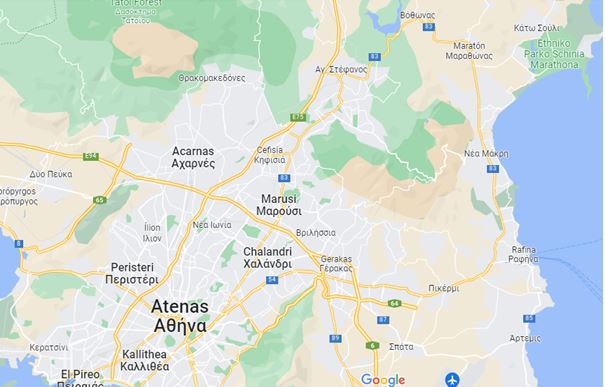 Imagen 2. Maratón se encuentra aproximadamente 40 kilómetros (25 millas) de Atenas