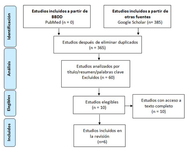 Figura 3. Diagrama de flujo. Study records (Flow Chart)