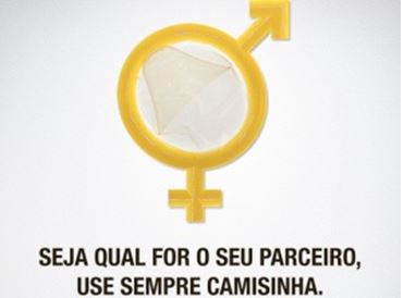 Imagem 1. Uma das tantas campanhas contra a Aids no Brasil
