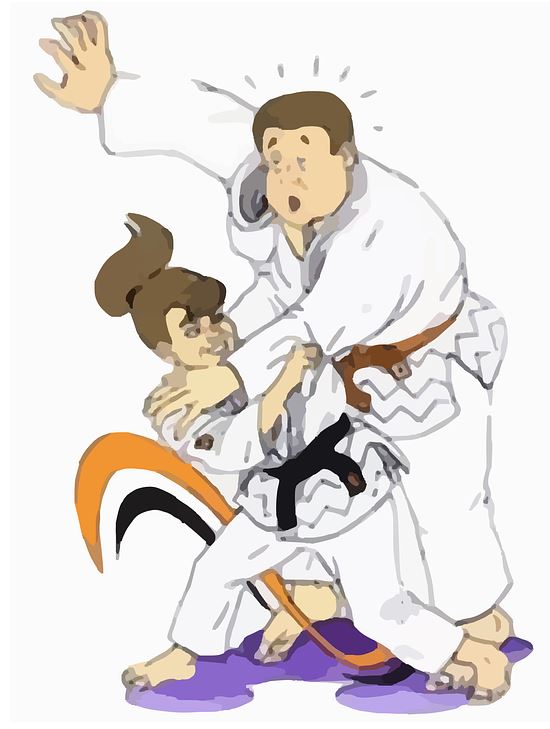 Imagem 1. As Artes Marciais podem ser usadas de forma bastante proveitosa pelo professor/a de Educação Física Escolar