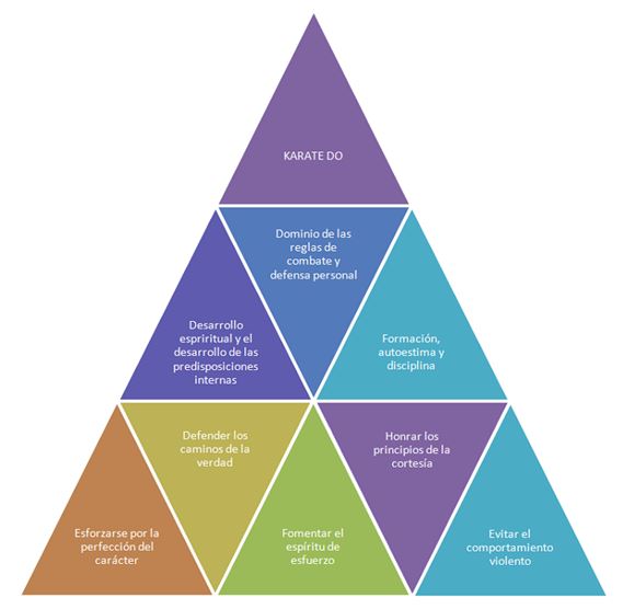 Figura 1. Valores asociados a Karate en la actualidad