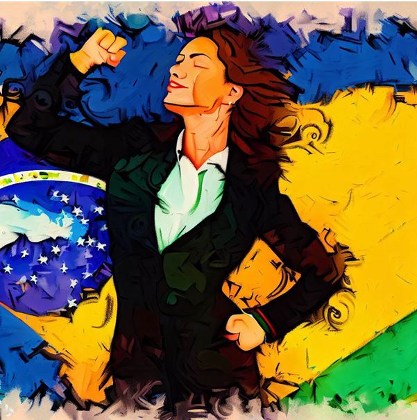Imagem 1. Em Brasil a maioria dos gestores das federações de ginástica são mulheres
