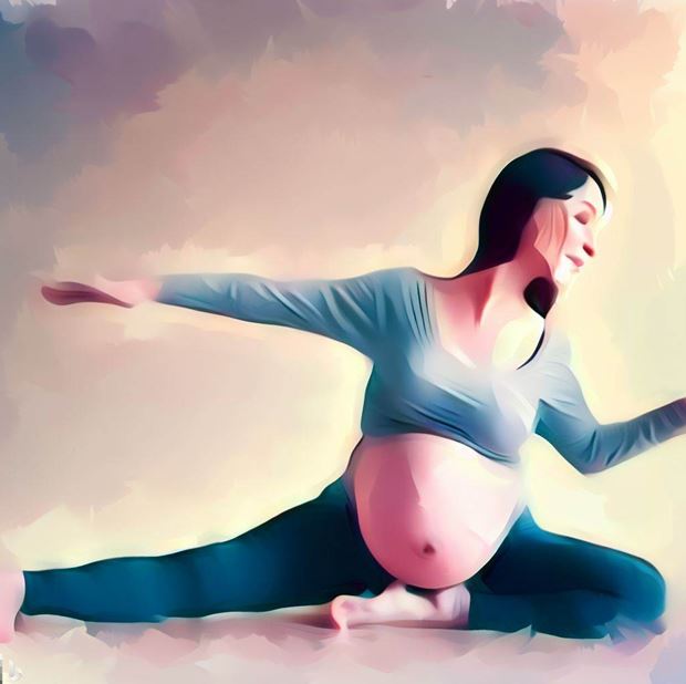 Imagen 1. Las mujeres pueden y deben hacer ejercicios moderados durante el embarazo
