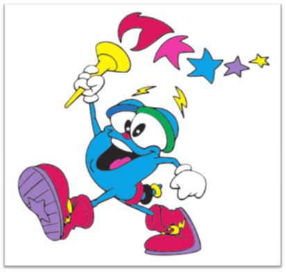 Imagen 8. Izzy. Mascota de los Juegos Olímpicos de Atlanta 1996