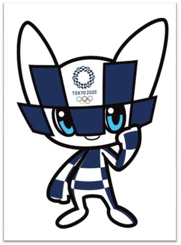 Imagen 14. Miraitowa. Mascota de los Juegos Olímpicos de Tokio 2020 + 1