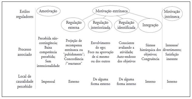 Figura 1. Taxonomia da Motivação