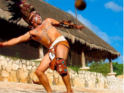 Figura 2. Jugador de pelota maya