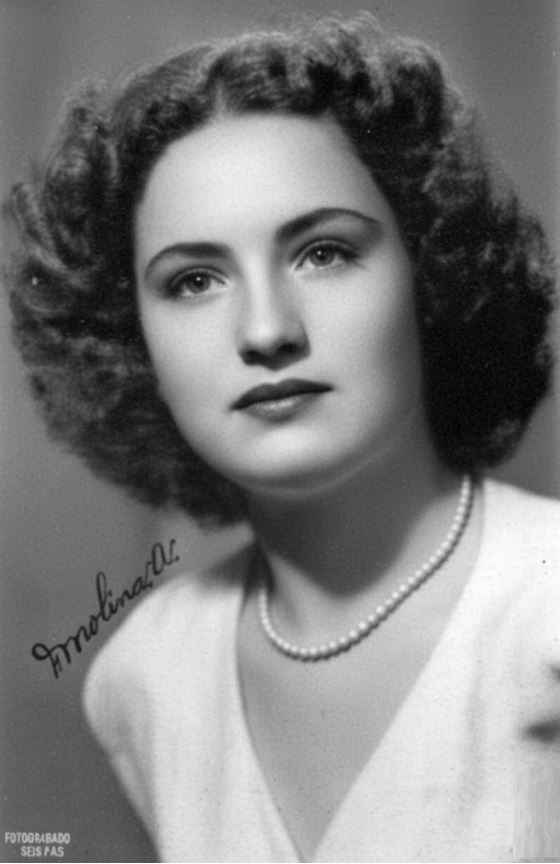 Figura 5. Doris Yankelewitz en sus 15 años en 1949