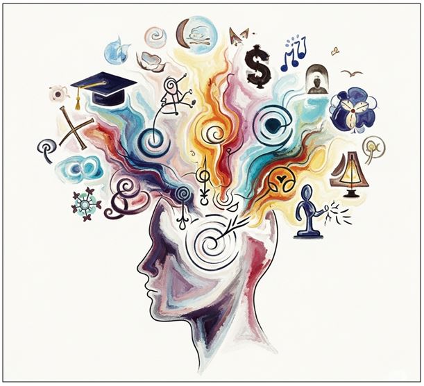 Figura 1. La Teoría de las Inteligencias Múltiples propone un enfoque más inclusivo y multidimensional del ser humano