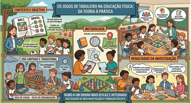 Figura 1. Jogos de mesa e Educação Física escolar