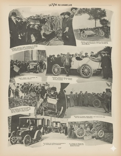 Figura 2. Los accidentes de París-Madrid