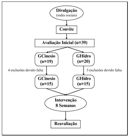 Figura 1. Fluxograma do estudo