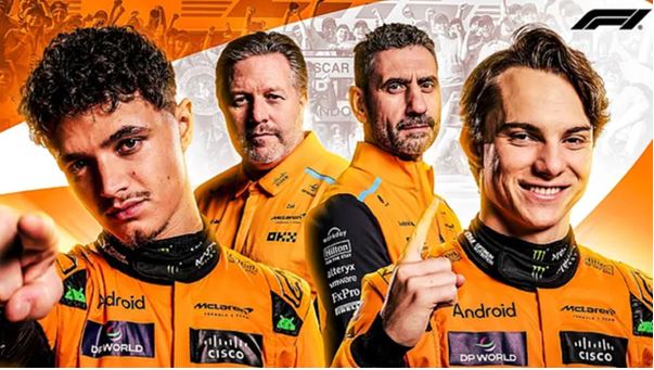 Figura 1. McLaren es la escudería candidata a obtener el título de esta temporada
