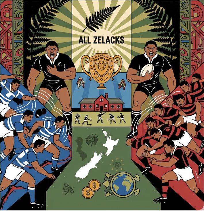 Figura 1. El rugby es un motivo de orgullo e identidad en Nueva Zelanda