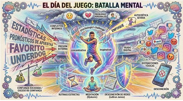 Figura 1. Subestimar al rival puede ser una desventaja para quien se considera favorito