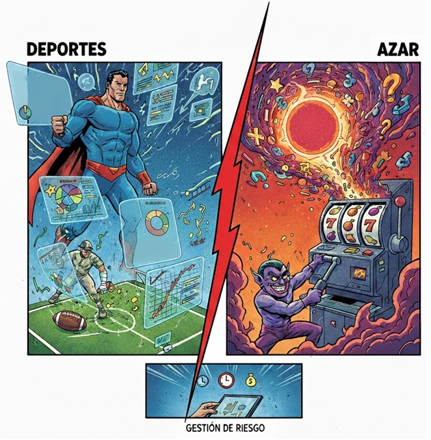 Figura 1. En las máquinas digital no hay manera real de anticipar el resultado pero se puede vigilar el riesgo