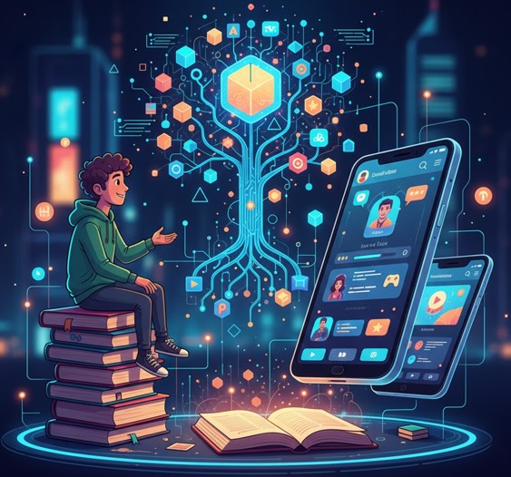 Figura 1. La gamificación se utiliza como herramienta en educación móvil