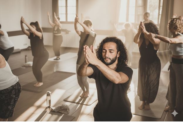 Figura 1. Actividades como yoga o tai chi son efectivas para disminuir la sensibilidad a los síntomas ansiosos