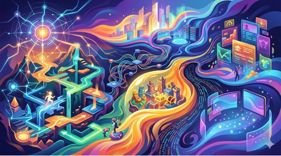 Figura 1. A IA é usada ativamente no desenvolvimento de jogos