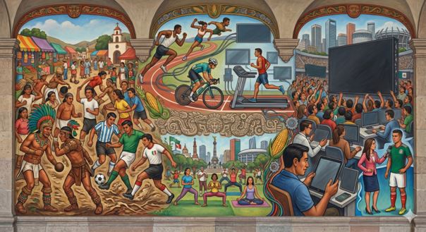 Figura 1. Pasado y presente del movimiento deportivo mexicano