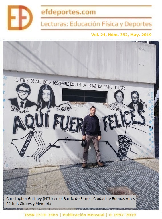 Christopher Gaffney (NYU) en el Barrio de Flores, Ciudad de Buenos Aires. Fútbol, Clubes y Memoria